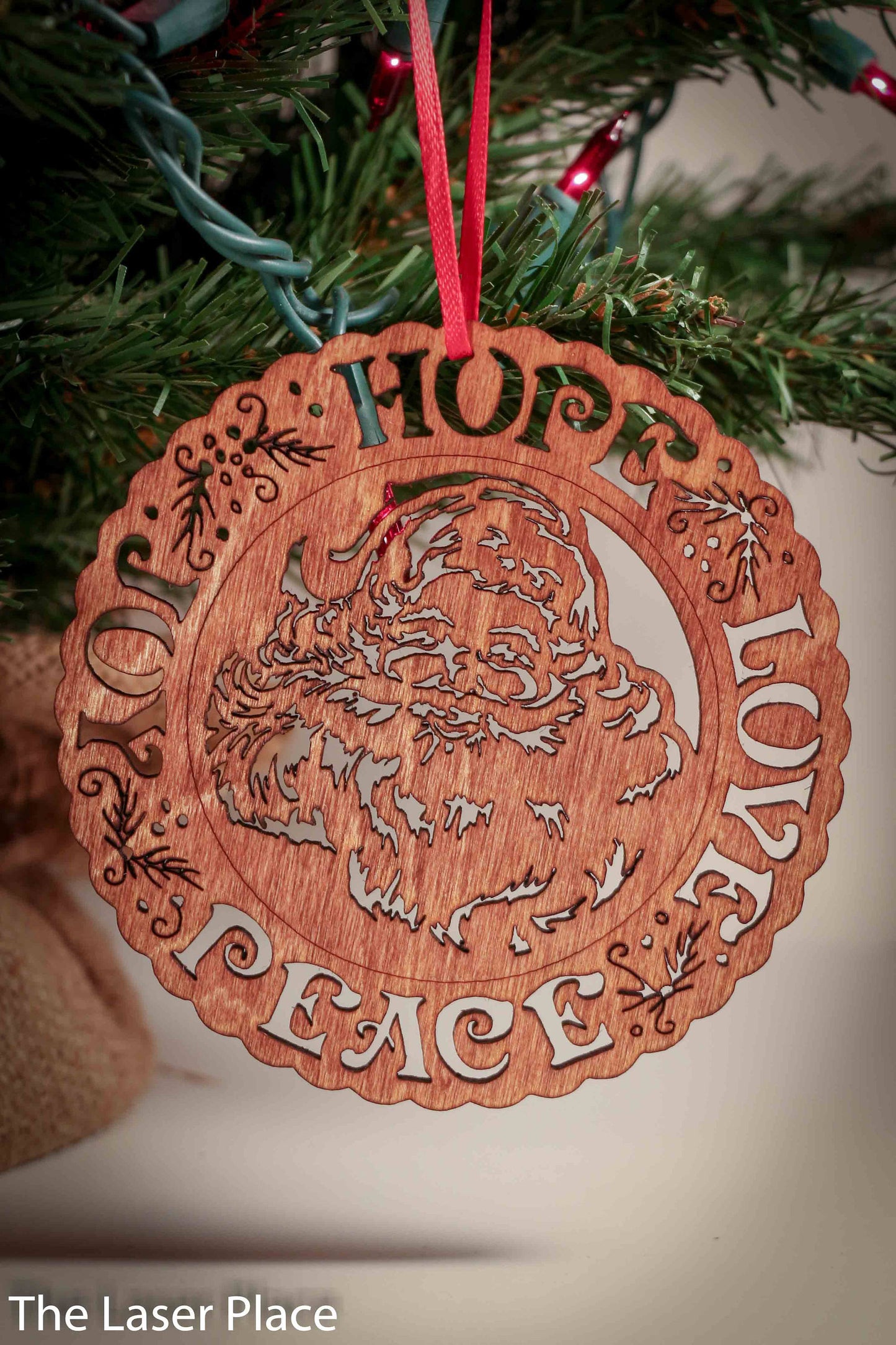 Santa Claus Christmas Ornament