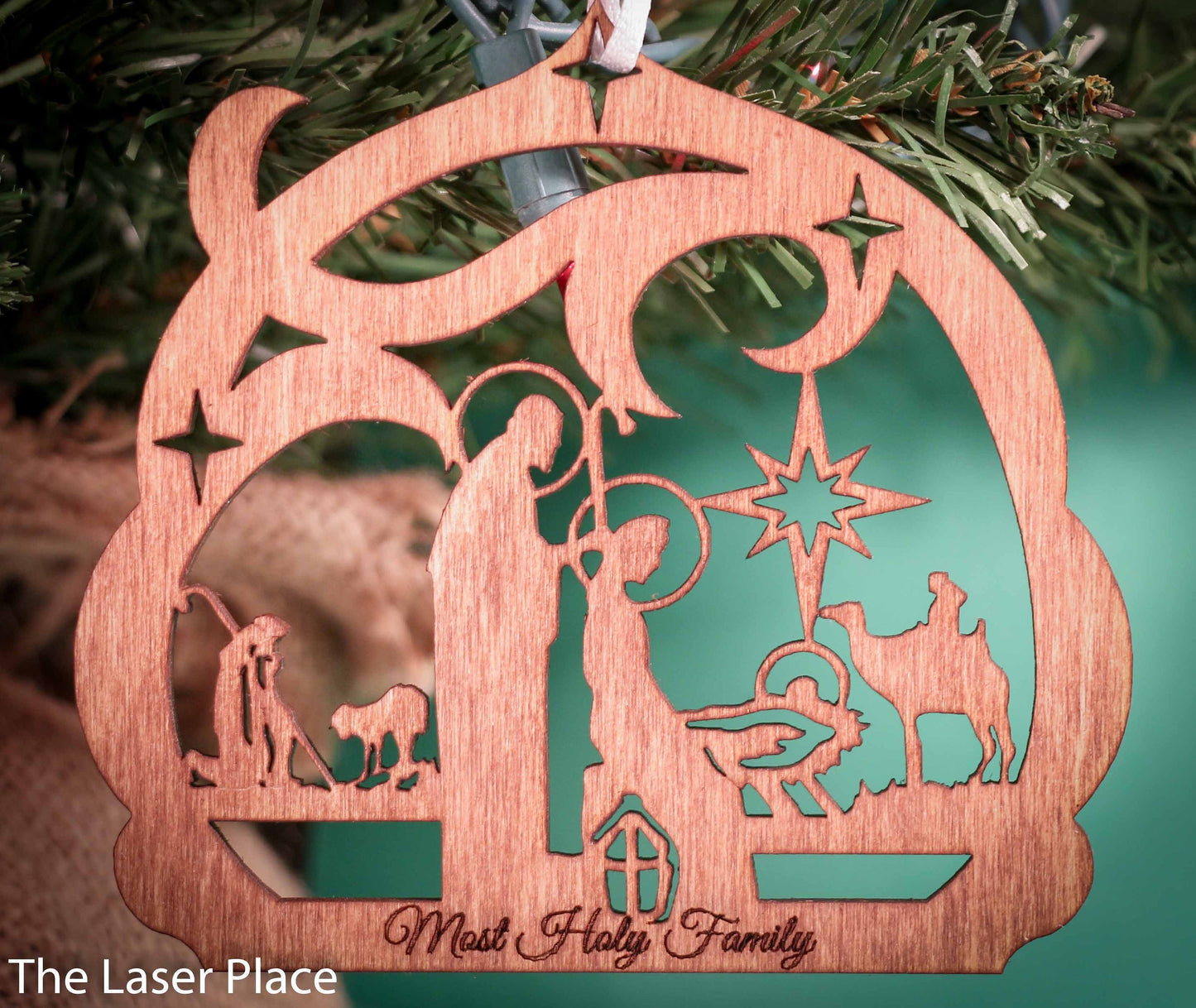 Holy Family Christmas Ornament