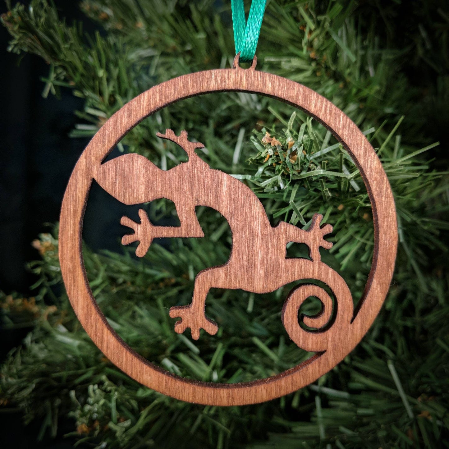 Gecko Lizard Christmas Ornament