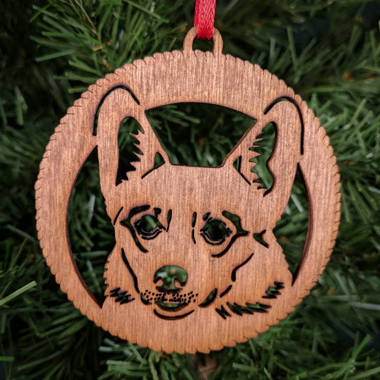 Welsh Corgi Christmas Ornament