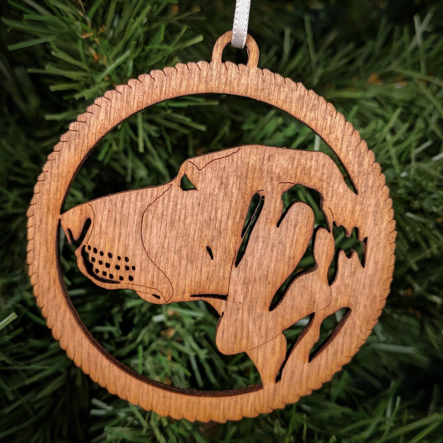 Pointer Christmas Ornament