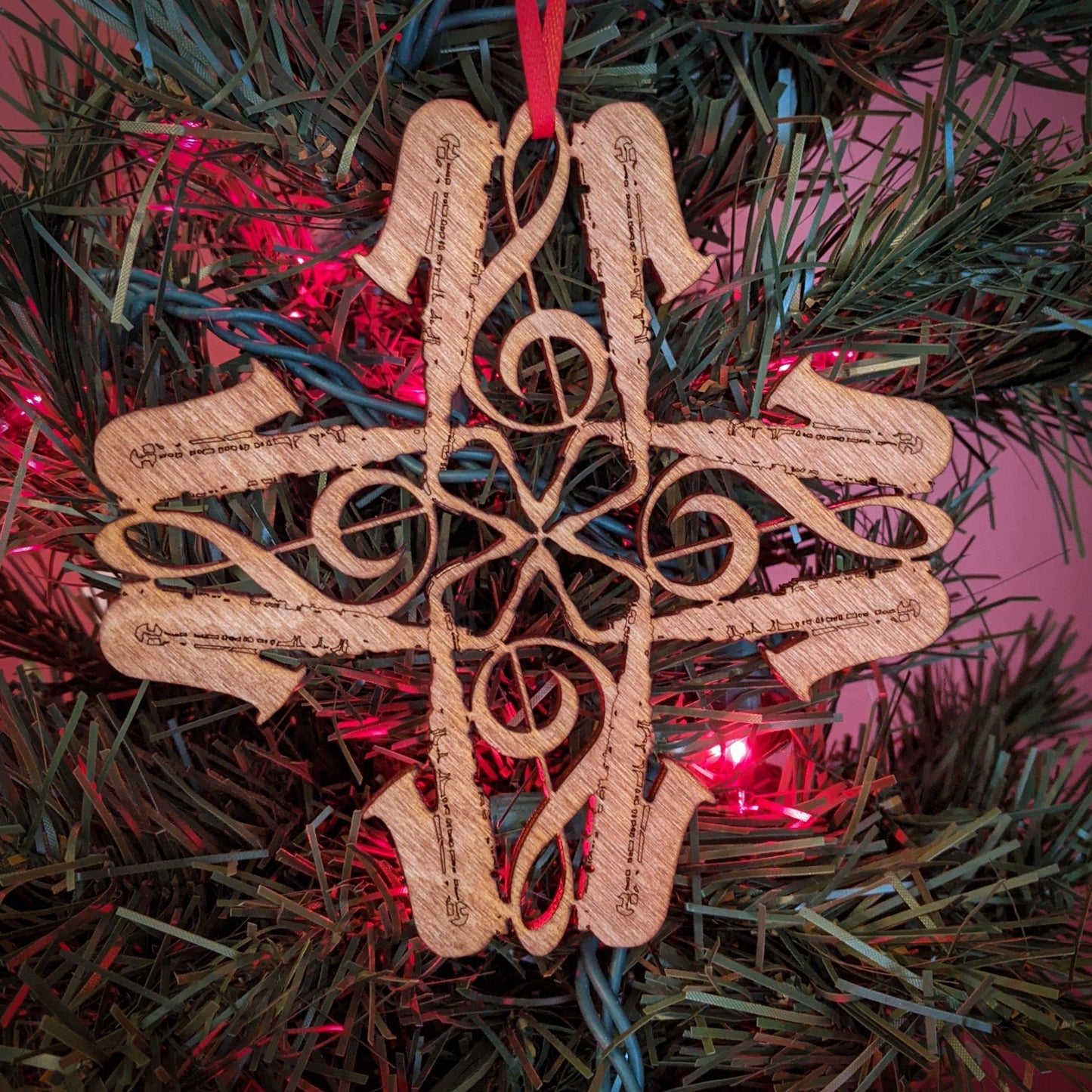 Saxophone Instrument Ornament