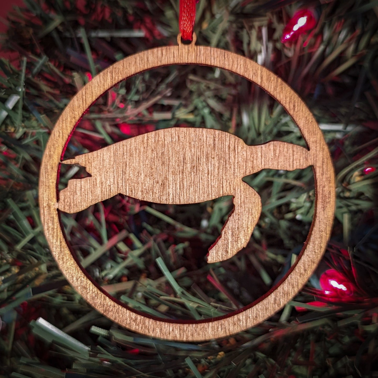 Sea Turtle Christmas Ornament
