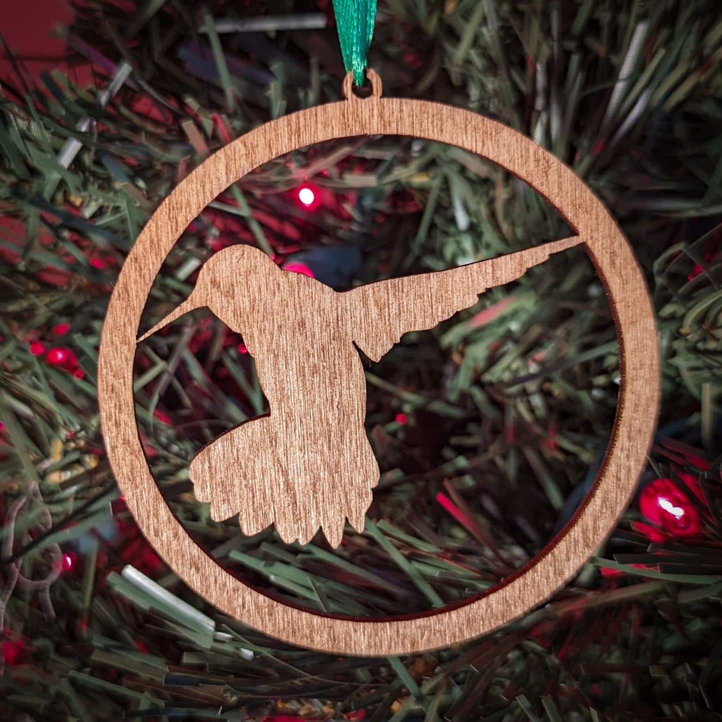 Hummingbird Christmas Ornament