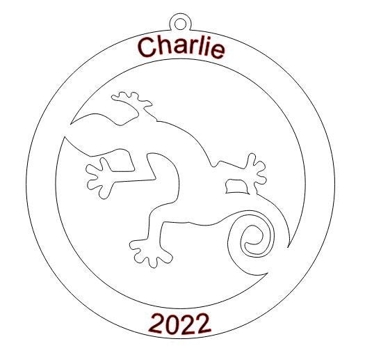 Cat Christmas Ornament