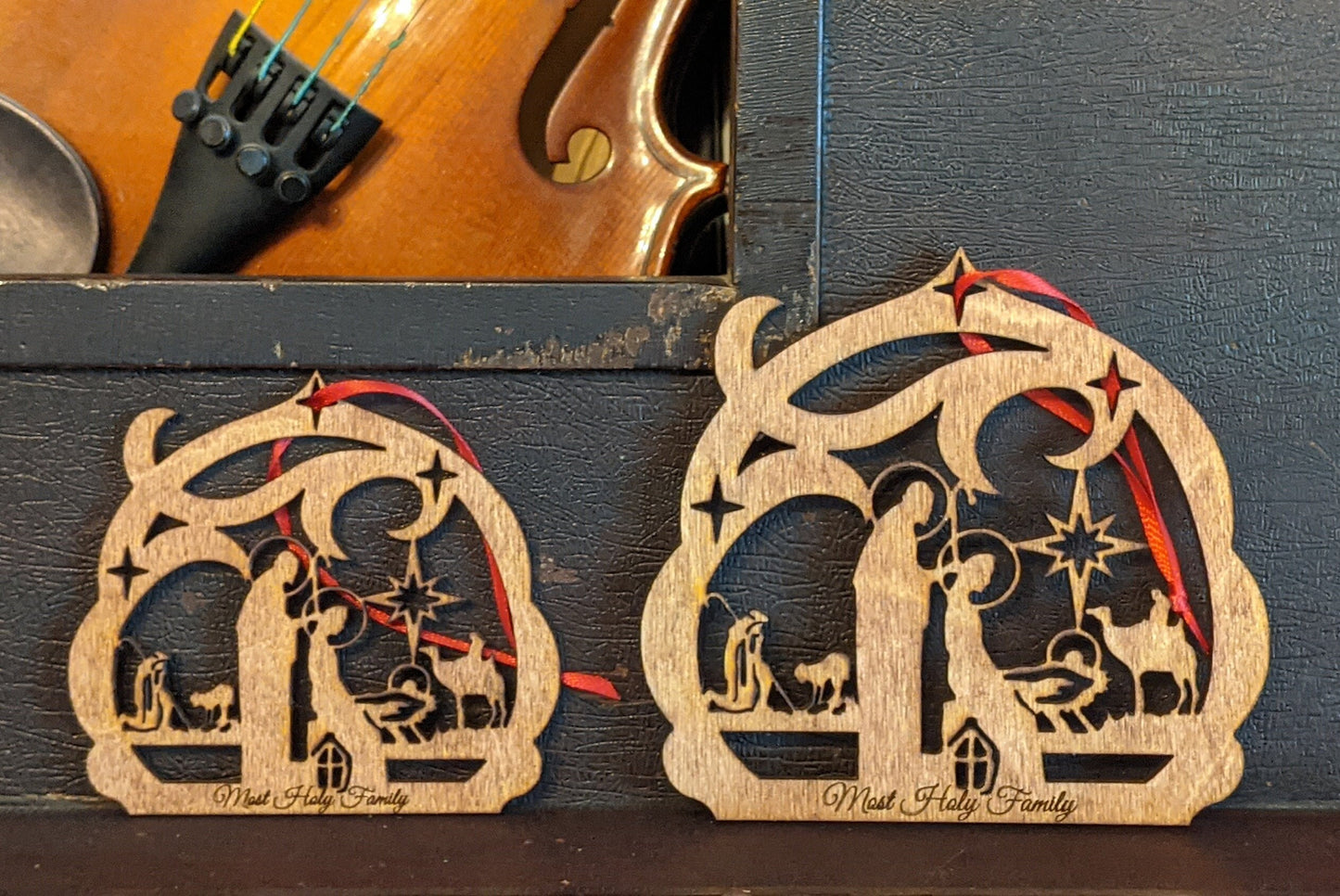Holy Family Christmas Ornament