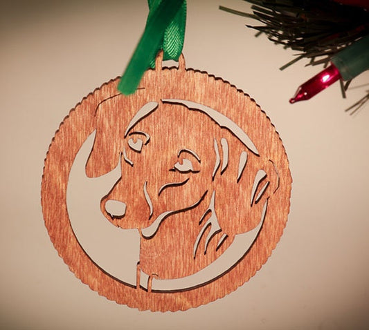 Dachshund Christmas Ornament
