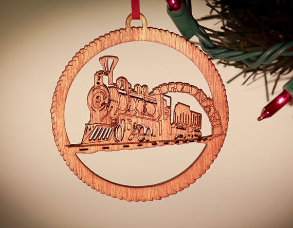 Train Christmas Ornament