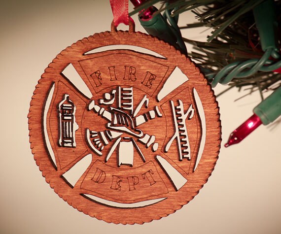 Fire Fighter Christmas Ornament