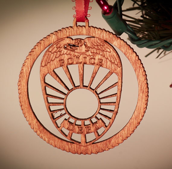 Police Officer Christmas Ornament