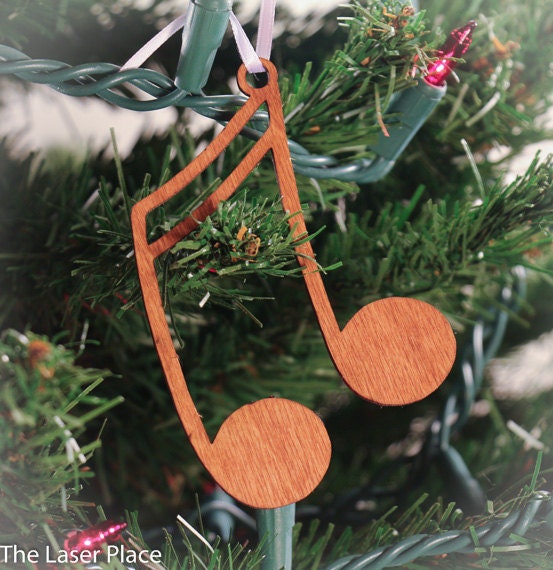 Eighth Notes Music Ornament