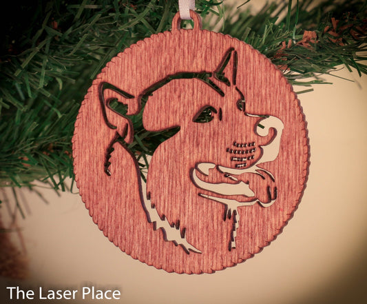 Alaskan Malamute Christmas Ornament