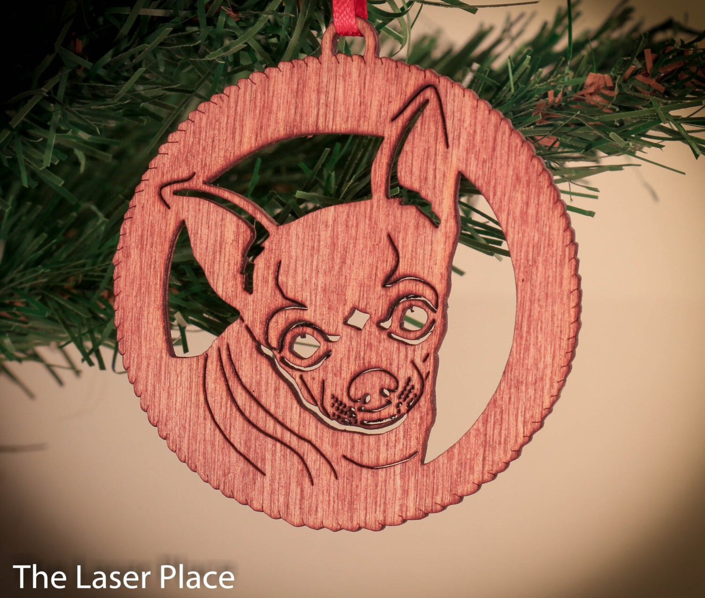 Chihuahua Christmas Ornament