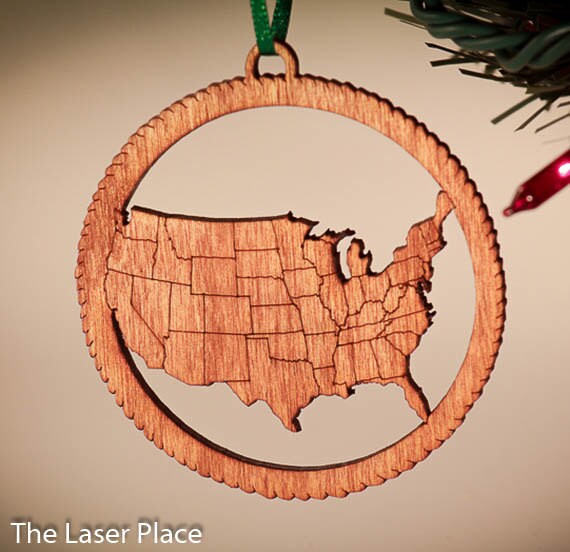 United States Christmas Ornament