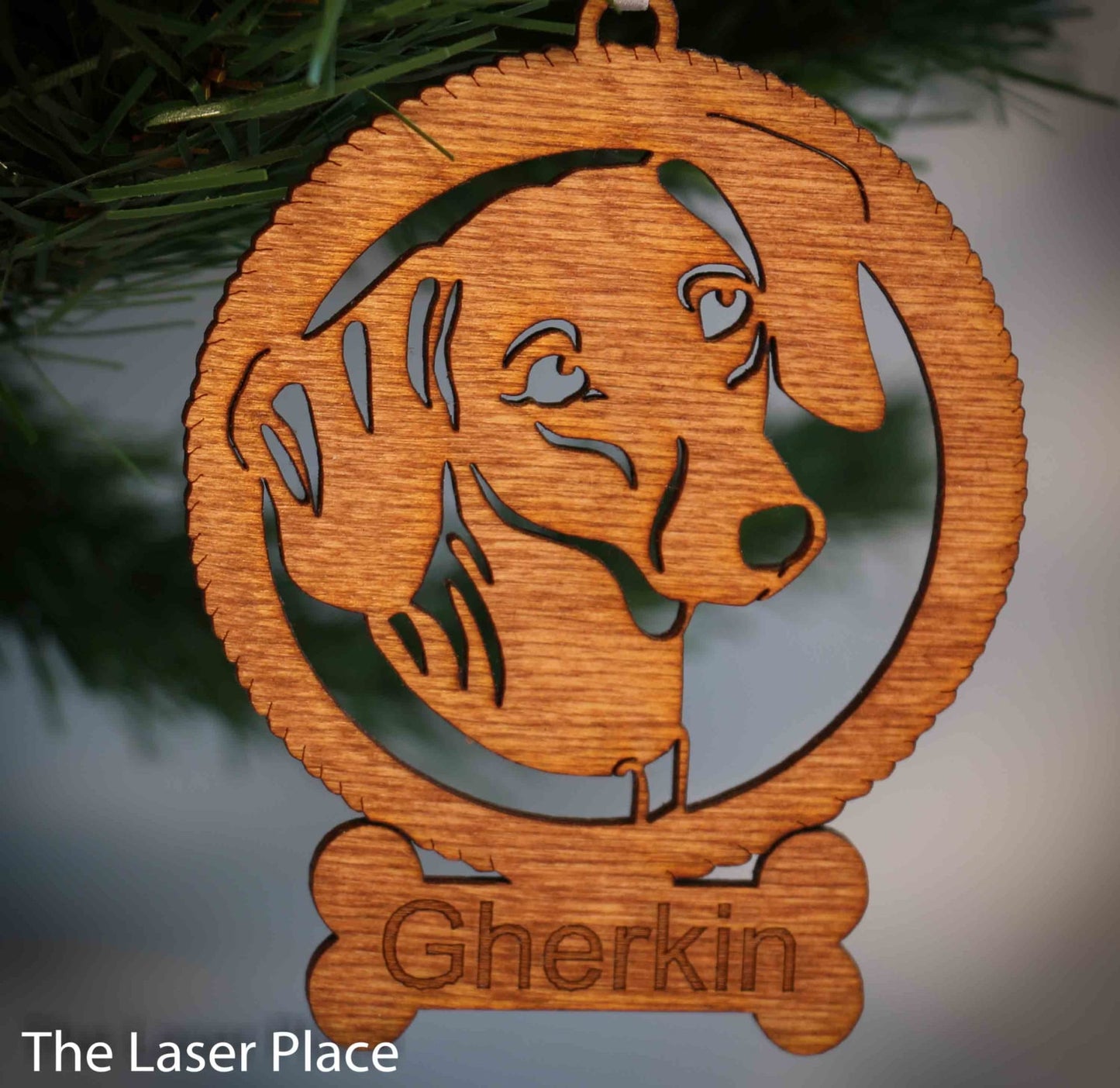 Maltese Dog Christmas Ornament