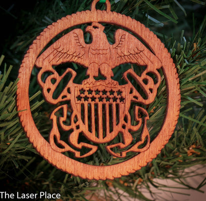 US Navy Christmas Ornament