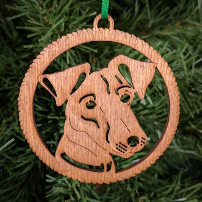 Jack Russel Christmas Ornament