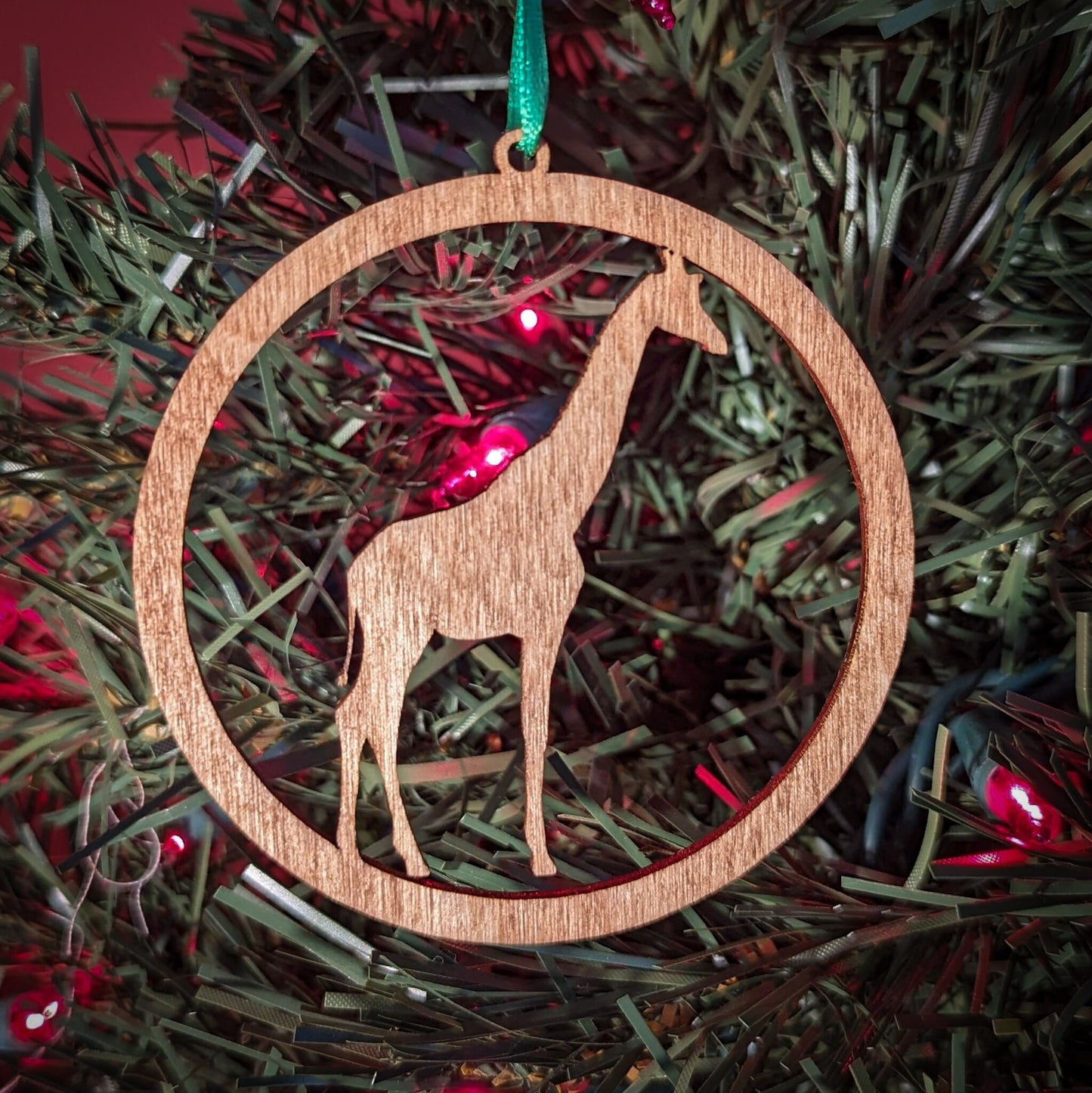 Giraffe Christmas Ornament