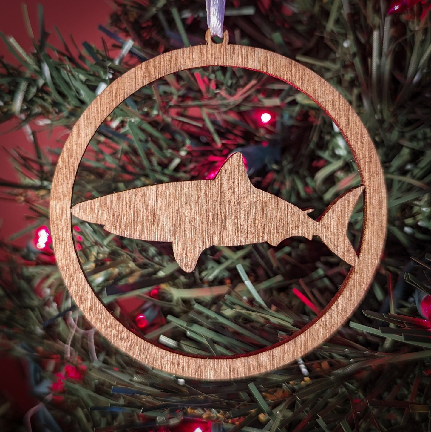 Shark Christmas Ornament