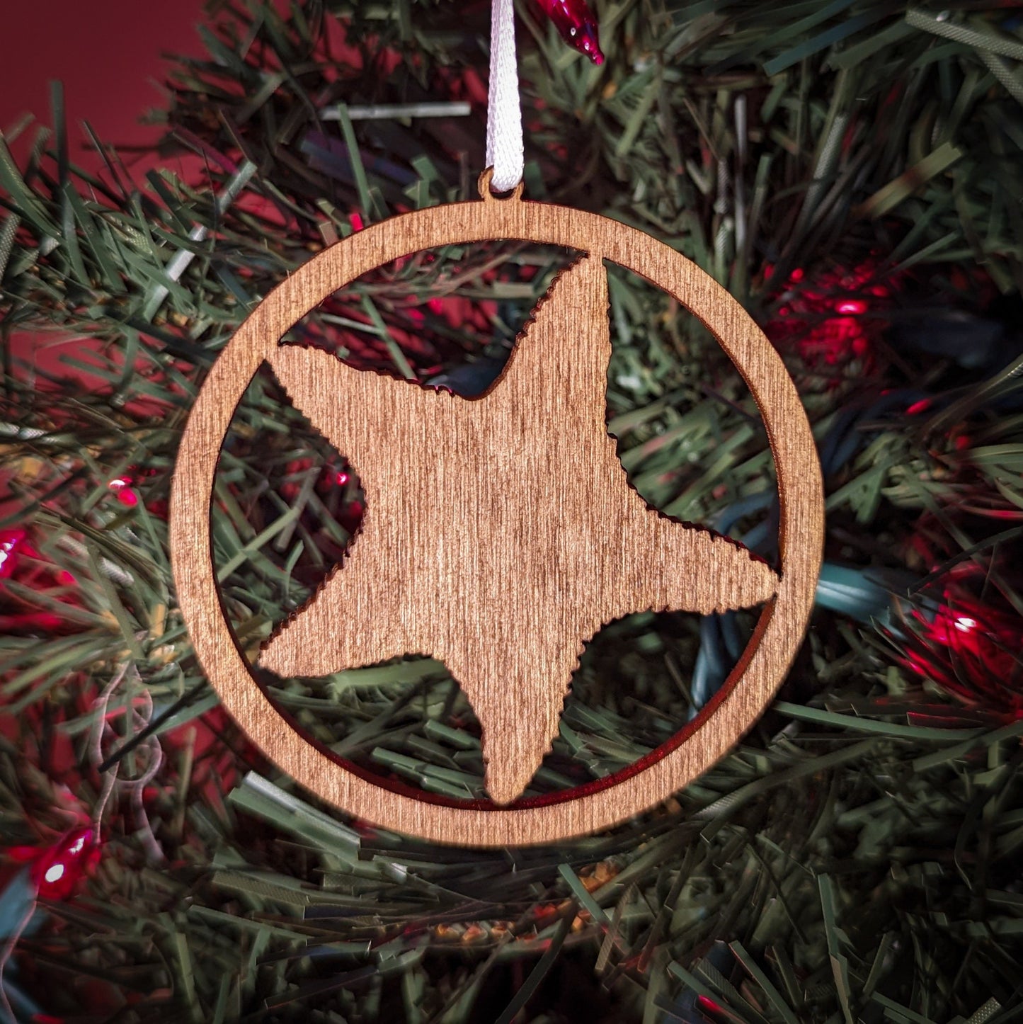 Starfish Christmas Ornament